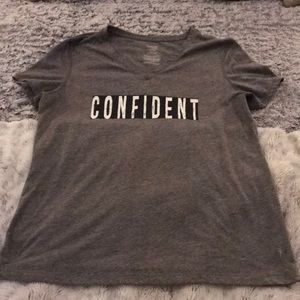 Confident tee